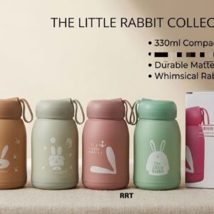 330ml RABBIT THEME GLASS BOTTLES
